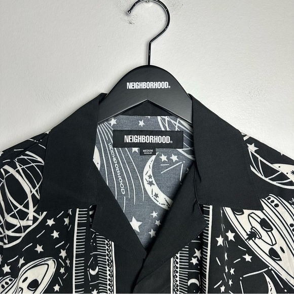 Neighborhood Monochrome Starry Shirt - Picture 3 of 13